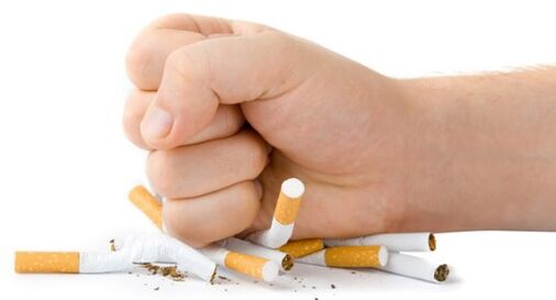 To get rid of smoking